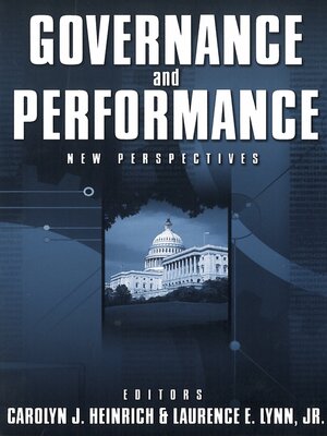 cover image of Governance and Performance